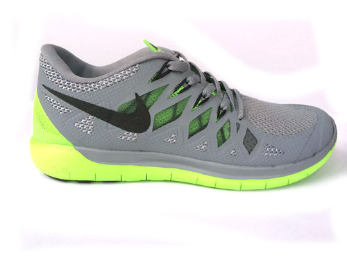 Nike Free 5.0 Run 2014 Grey Green Running Shoe Taiwan